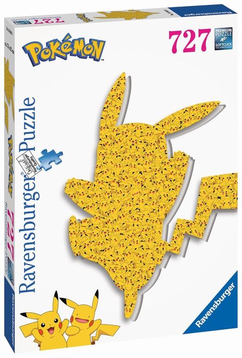 RAVENSBURGER - Pokémon Pikachu Silueta Pikachu 727 părți
