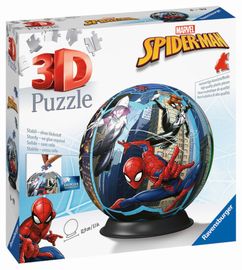 RAVENSBURGER - Puzzle-Ball Spiderman 72 părți