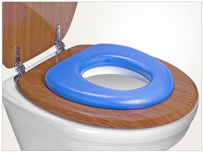 REER - Reductor de toaletă moale, albastru