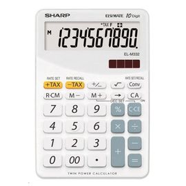 SHARP - Calculator de birou EL-M332B-WH