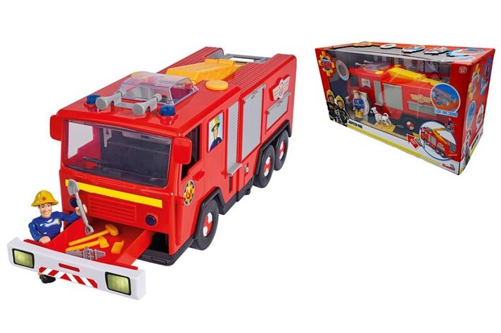 SIMBA - Pompierul Sam camion de pompieri jupiter pro 31 cm