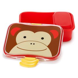 SKIP HOP - Zoo Snack Box 700ml Maimuță 3+