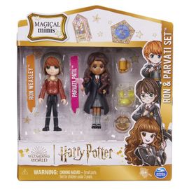 SPIN MASTER - Harry Potter Pachet dublu de figurine Harry Potter cu Ron și Parvati cu accesorii