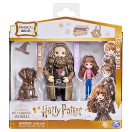 SPIN MASTER - Harry Potter Prietenii Harry Potter Pachet triplu Hermione, Hagrid și Fang