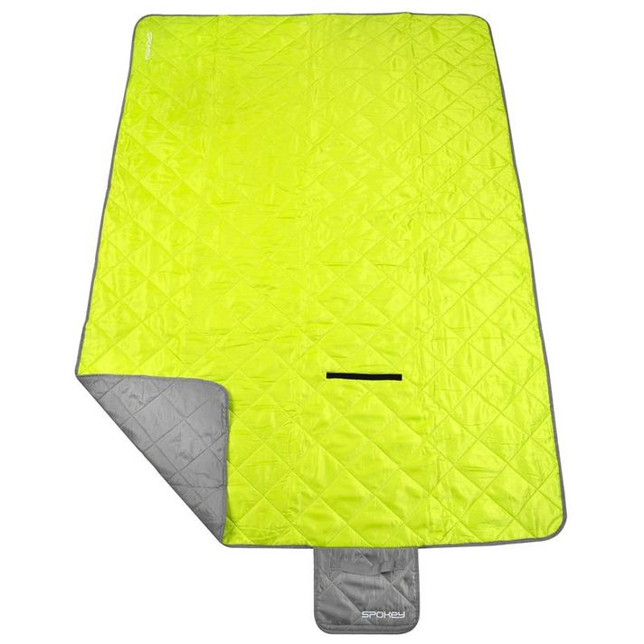 SPOKEY - CANYON Pătură de camping, 200 x 140 cm, gri-verde