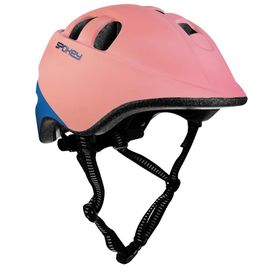 SPOKEY - CHERUB Cască de ciclism pentru copii IN-MOLD, 52-56 cm, roz-albastru