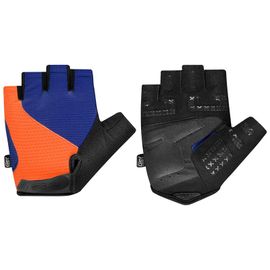 SPOKEY - EXPERT Mănuși de ciclism pentru bărbați, albastru-portocaliu, mărimea L