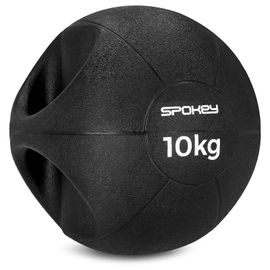 SPOKEY - GRIPI Medicinball cu mânere 10 kg