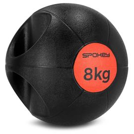 SPOKEY - GRIPI Medicinball cu mânere 8 kg