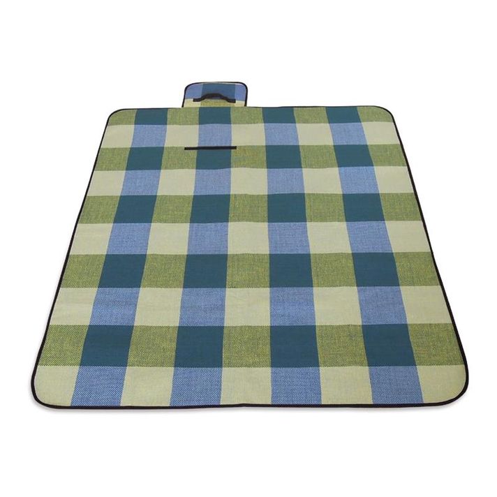 SPOKEY - PICNIC NAVY Pătură de picnic din acril, 150 x 195 cm