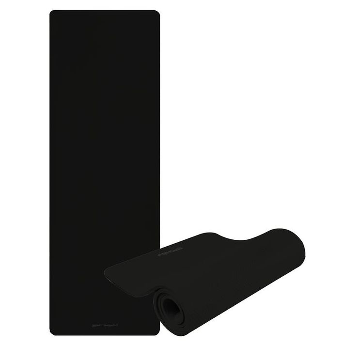 SPOKEY - SOFTMAT Covoraș de exerciții, 183 x 61 x 1,5 cm, negru