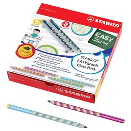 STABILO - EASYgraph Ergo creion stângaci-dreapta - pachet de 48 buc.