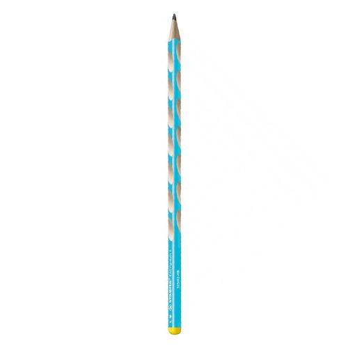STABILO - Creion grafit EASYgraph S pentru stângaci - albastru deschis