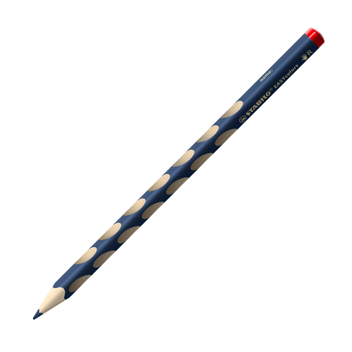 STABILO - Creion EASYcolors pentru dreptaci - albastru închis