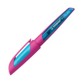 STABILO - Pix scolar cu penită M - EASYbuddy FRESH EDITION în roz / albastru deschis