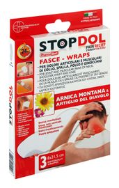 STOPDOL - Plasture pentru ameliorarea durerii XL 3pcs 8x21,5cm