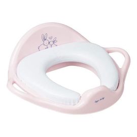 TEGA - Scaun de toaletă pentru copii iepurași moi roz