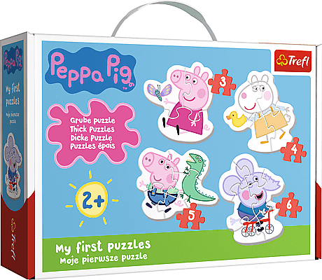 TREFL - Puzzle Baby - Peppa Pig 4v1