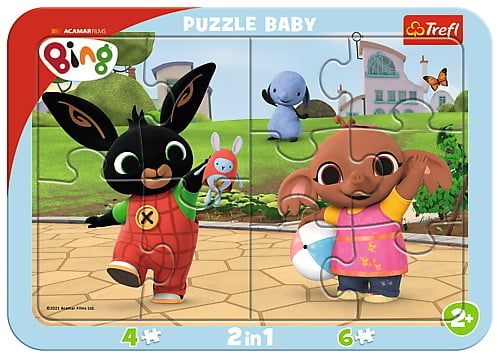 TREFL - Baby puzzle cu rama - Bing
