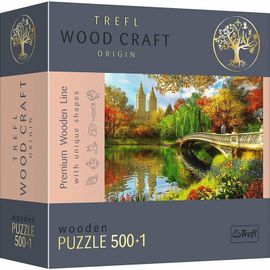 TREFL - Hit Wooden Puzzle 501 - Central Park, Manhattan, New York