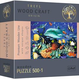 TREFL - Puzzle din lemn 501 - Via?a de mare