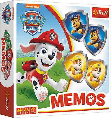 TREFL - GAME Memos Paw Patrol - memorie