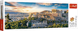 TREFL - Panoramic puzzle 500 - Acropole, Atena