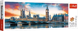TREFL - Panoramic puzzle 500 - Big Ben ?i Palatul Westminster, Londra