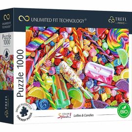 TREFL - Prime puzzle 1000 UFT - Stropi colorate: Popsicles ?i bomboane
