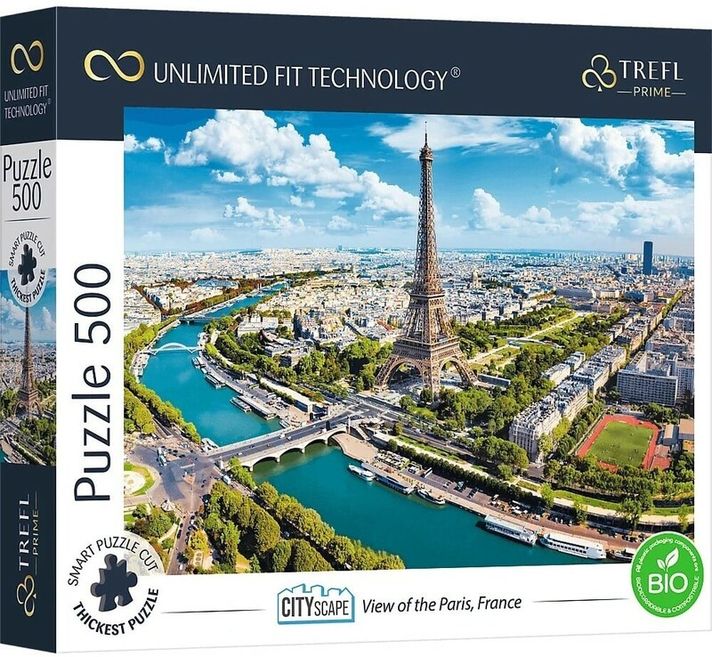 TREFL - Prime puzzle 500 UFT - Peisaj urban: Paris, Franța