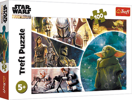 TREFL - Hit Puzzle 100 - Baby Yoda / Lucasfilm Star Wars The Mandalorian
