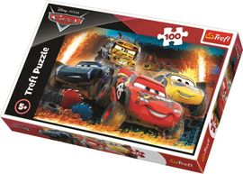TREFL - Hit Puzzle 100 Extreme Racing Disney Cars 3