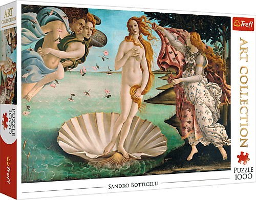TREFL - Colec?ia de artă Puzzle 1000 - Na?terea lui Venus, Sandro Botticelli