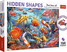 TREFL - Puzzle 1000 de forme ascunse - Via?a sub apă