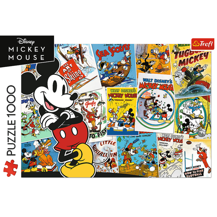 TREFL -  Puzzle 1000 - Lumea lui Mickey / Disney