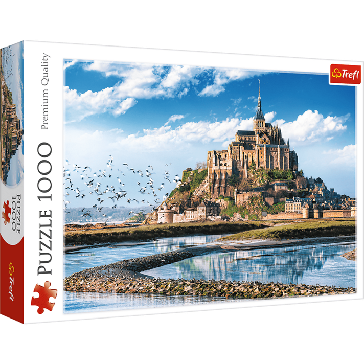 TREFL -  Puzzle 1000 - Mont Saint-Michel, Franța