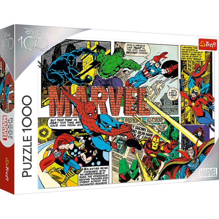 TREFL - Puzzle 1000 - Răzbunătorii Invincibili / Disney 100