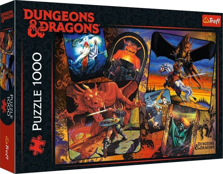 TREFL - Puzzle 1000 - Originea Dungeons & Dragons / Hasbro Dungeons & Dragons