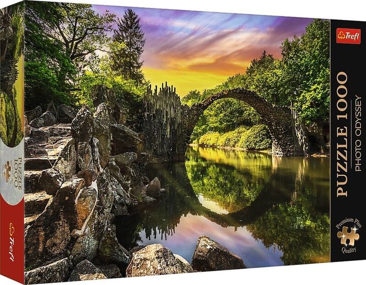 TREFL - Puzzle 1000 Premium Plus - Photo Odyssey: Podul din Kromlau, Germania