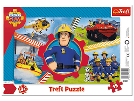 TREFL - Puzzle 15 piese Pompier Sam