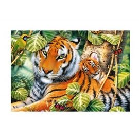 TREFL - Puzzle 1500 Doi tigri