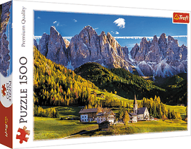 TREFL - Puzzle 1500 - Valea Val di Funes, Dolomi?i, Italia