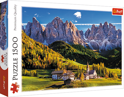 TREFL - Puzzle 1500 - Valea Val di Funes, Dolomi?i, Italia