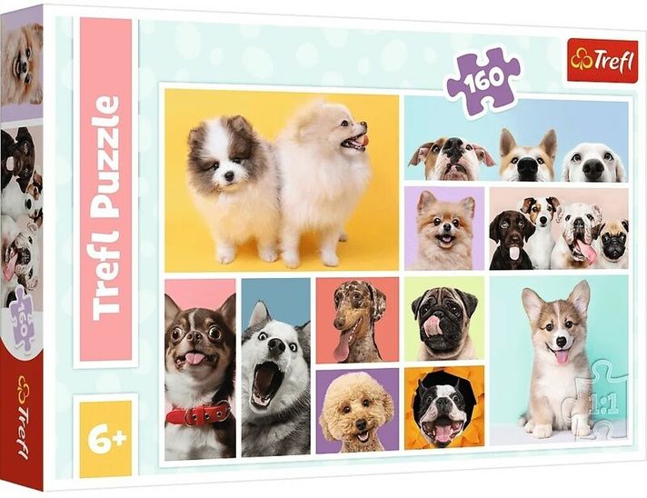 TREFL - Puzzle 160 - Prietenia câinilor / Trefl