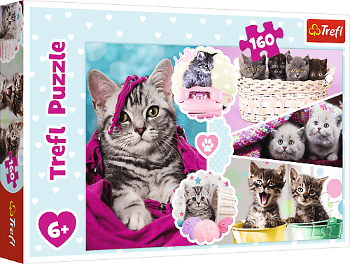 TREFL - Puzzle 160 - Pisici adorabili