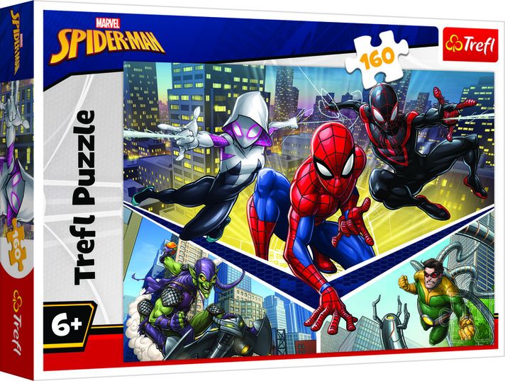 TREFL - Puzzle 160 - Puterea lui Spiderman / Disney Marvel Spiderman