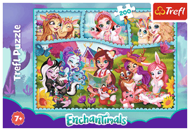 TREFL - Puzzle 200 Amazing Enchantimals world /Enchantimals
