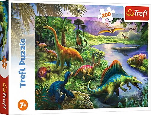 TREFL - Puzzle 200 - Dinozaur