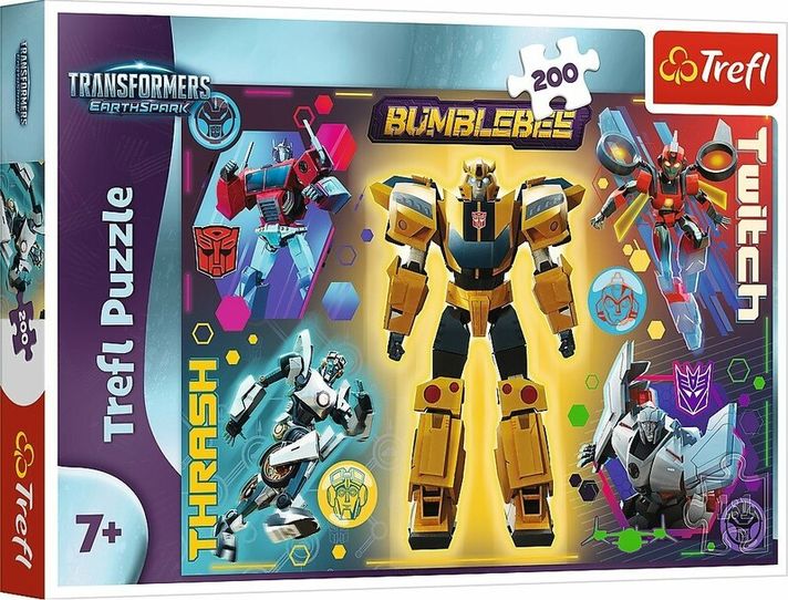 TREFL - Puzzle 200 - Transformers / Hasbro Transformers