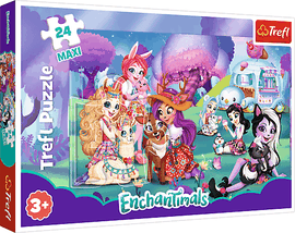 TREFL - Puzzle 24 Maxi Lumea Enchantimals vesele /Enchantimals